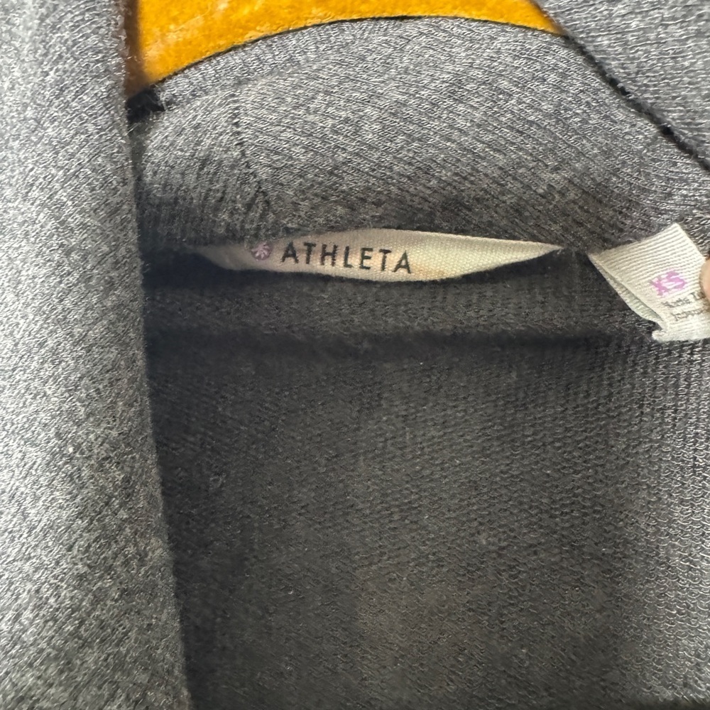 Athleta Dark Gray Studio Wrap Cardigan - Picture 5 of 6